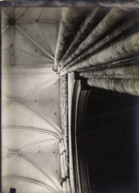 <em>"Cathedral, Amiens, France, 1909"</em>, 1909. Bw photographic print 5x7in, 5 x 7 in. Brooklyn Museum, Goodyear. (Photo: Brooklyn Museum, S03i1025v01.jpg