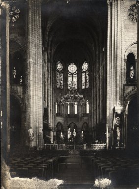 <em>"Notre Dame, Paris, France, 1910"</em>, 1910. Bw photographic print 5x7in, 5 x 7 in. Brooklyn Museum, Goodyear. (Photo: Brooklyn Museum, S03i1026v01.jpg