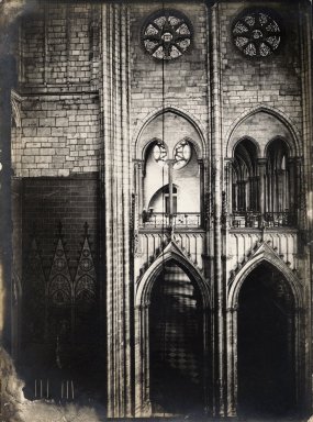 <em>"Notre Dame, Paris, France, 1910"</em>, 1910. Bw photographic print 5x7in, 5 x 7 in. Brooklyn Museum, Goodyear. (Photo: Brooklyn Museum, S03i1030v01.jpg