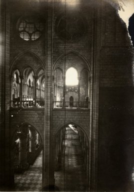 <em>"Notre Dame, Paris, France, 1910"</em>, 1910. Bw photographic print 5x7in, 5 x 7 in. Brooklyn Museum, Goodyear. (Photo: Brooklyn Museum, S03i1032v01.jpg