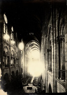 <em>"Notre Dame, Paris, France, 1910"</em>, 1910. Bw photographic print 5x7in, 5 x 7 in. Brooklyn Museum, Goodyear. (Photo: Brooklyn Museum, S03i1034v01.jpg