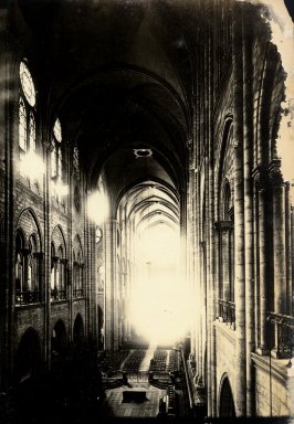 <em>"Notre Dame, Paris, France, 1910"</em>, 1910. Bw photographic print 5x7in, 5 x 7 in. Brooklyn Museum, Goodyear. (Photo: Brooklyn Museum, S03i1035v01.jpg