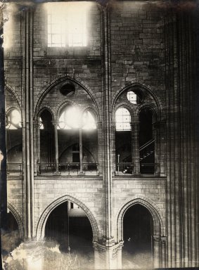 <em>"Notre Dame, Paris, France, 1910"</em>, 1910. Bw photographic print 5x7in, 5 x 7 in. Brooklyn Museum, Goodyear. (Photo: Brooklyn Museum, S03i1037v01.jpg