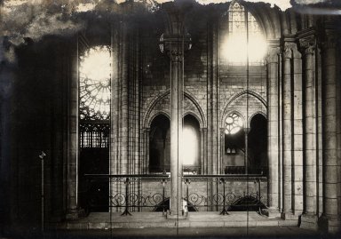 <em>"Notre Dame, Paris, France, 1910"</em>, 1910. Bw photographic print 5x7in, 5 x 7 in. Brooklyn Museum, Goodyear. (Photo: Brooklyn Museum, S03i1040v01.jpg