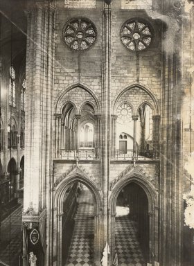 <em>"Notre Dame, Paris, France, 1910"</em>, 1910. Bw photographic print 5x7in, 5 x 7 in. Brooklyn Museum, Goodyear. (Photo: Brooklyn Museum, S03i1041v01.jpg