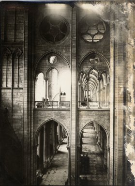 <em>"Notre Dame, Paris, France, 1910"</em>, 1910. Bw photographic print 5x7in, 5 x 7 in. Brooklyn Museum, Goodyear. (Photo: Brooklyn Museum, S03i1042v01.jpg