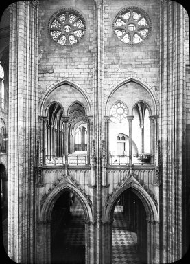 <em>"Notre Dame, Paris, France, 1910"</em>, 1910. Lantern slide 3.25x4in, 3.25 x 4 in. Brooklyn Museum, Goodyear. (Photo: Brooklyn Museum, S03i1043l01.jpg