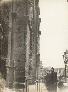 <em>"Notre Dame, Paris, France, 1910"</em>, 1910. Bw photographic print 5x7in, 5 x 7 in. Brooklyn Museum, Goodyear. (Photo: Brooklyn Museum, S03i1044v01.jpg
