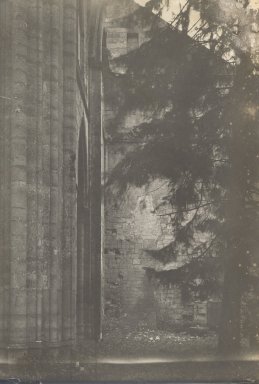 <em>"Ourscamp, Rouen [revised: Abbey of Notre Dame (Oise), Chiry-Ourscamp], France, 1910"</em>, 1910. Bw photographic print 5x7in, 5 x 7 in. Brooklyn Museum, Goodyear. (Photo: Brooklyn Museum, S03i1051v01.jpg