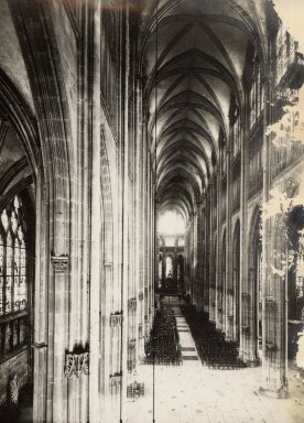 <em>"St. Ouen, Rouen, France, 1910"</em>, 1910. Bw photographic print 5x7in, 5 x 7 in. Brooklyn Museum, Goodyear. (Photo: Brooklyn Museum, S03i1055v01.jpg