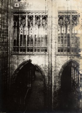 <em>"St. Ouen, Rouen, France, 1910"</em>, 1910. Bw photographic print 5x7in, 5 x 7 in. Brooklyn Museum, Goodyear. (Photo: Brooklyn Museum, S03i1057v01.jpg
