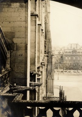 <em>"St. Ouen, Rouen, France, 1910"</em>, 1910. Bw photographic print 5x7in, 5 x 7 in. Brooklyn Museum, Goodyear. (Photo: Brooklyn Museum, S03i1064v01.jpg