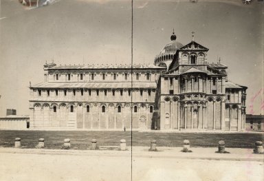 <em>"Cathedral, Pisa, Italy, 1910"</em>, 1910. Bw photographic print 5x7in, 5 x 7 in. Brooklyn Museum, Goodyear. (Photo: Brooklyn Museum, S03i1077v01.jpg