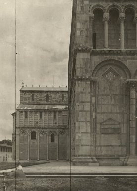 <em>"Cathedral, Pisa, Italy, 1910"</em>, 1910. Bw photographic print 5x7in, 5 x 7 in. Brooklyn Museum, Goodyear. (Photo: Brooklyn Museum, S03i1080v01.jpg