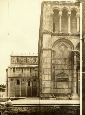 <em>"Cathedral, Pisa, Italy, 1910"</em>, 1910. Bw photographic print 8x10in, 8 x 10 in. Brooklyn Museum, Goodyear. (Photo: Brooklyn Museum, S03i1081v01.jpg