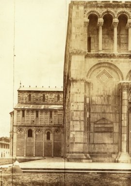 <em>"Cathedral, Pisa, Italy, 1910"</em>, 1910. Bw photographic print 5x7in, 5 x 7 in. Brooklyn Museum, Goodyear. (Photo: Brooklyn Museum, S03i1082v01.jpg