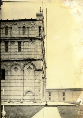 <em>"Cathedral, Pisa, Italy, 1910"</em>, 1910. Bw photographic print 5x7in, 5 x 7 in. Brooklyn Museum, Goodyear. (Photo: Brooklyn Museum, S03i1086v01.jpg