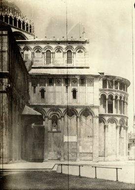 <em>"Cathedral, Pisa, Italy, 1910"</em>, 1910. Bw photographic print 5x7in, 5 x 7 in. Brooklyn Museum, Goodyear. (Photo: Brooklyn Museum, S03i1094v01.jpg