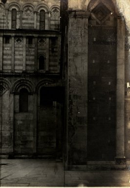 <em>"Cathedral, Pisa, Italy, 1910"</em>, 1910. Bw photographic print 5x7in, 5 x 7 in. Brooklyn Museum, Goodyear. (Photo: Brooklyn Museum, S03i1095v01.jpg