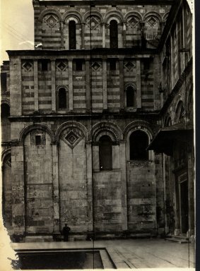 <em>"Cathedral, Pisa, Italy, 1910"</em>, 1910. Bw photographic print 5x7in, 5 x 7 in. Brooklyn Museum, Goodyear. (Photo: Brooklyn Museum, S03i1096v01.jpg