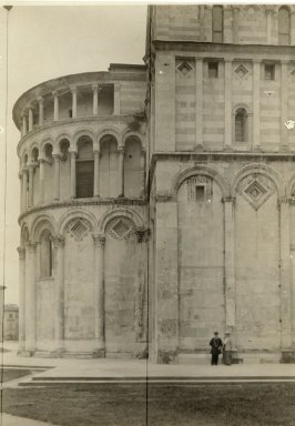 <em>"Cathedral, Pisa, Italy, 1910"</em>, 1910. Bw photographic print 8x10in, 8 x 10 in. Brooklyn Museum, Goodyear. (Photo: Brooklyn Museum, S03i1106v01.jpg