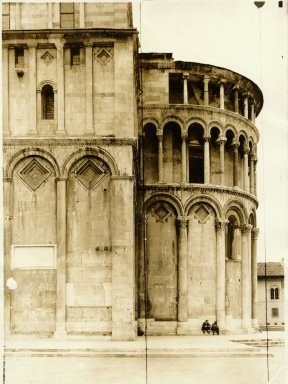 <em>"Cathedral, Pisa, Italy, 1910"</em>, 1910. Bw photographic print 5x7in, 5 x 7 in. Brooklyn Museum, Goodyear. (Photo: Brooklyn Museum, S03i1107v01.jpg