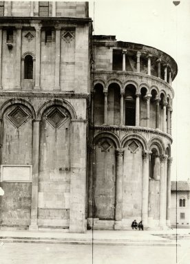 <em>"Cathedral, Pisa, Italy, 1910"</em>, 1910. Bw photographic print 5x7in, 5 x 7 in. Brooklyn Museum, Goodyear. (Photo: Brooklyn Museum, S03i1111v01.jpg