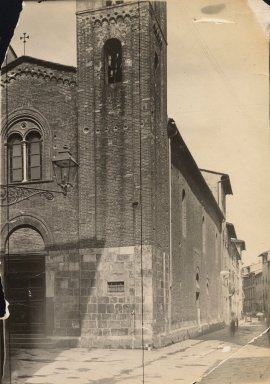 <em>"S. Cecilia, Pisa, Italy, 1910"</em>, 1910. Bw photographic print 5x7in, 5 x 7 in. Brooklyn Museum, Goodyear. (Photo: Brooklyn Museum, S03i1122v01.jpg