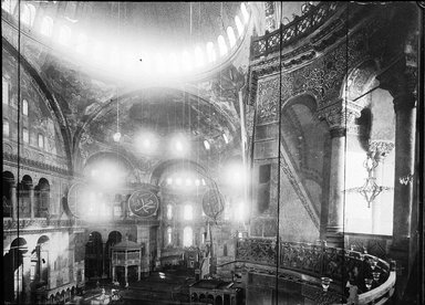 <em>"St. Sophia, Istanbul, Turkey, 1914"</em>, 1914. Lantern slide 3.25x4in, 3.25 x 4 in. Brooklyn Museum, Goodyear. (Photo: Brooklyn Museum, S03i1177l01.jpg