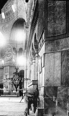 <em>"St. Sophia, Istanbul, Turkey, 1914"</em>, 1914. Lantern slide 3.25x4in, 3.25 x 4 in. Brooklyn Museum, Goodyear. (Photo: Brooklyn Museum, S03i1189l01.jpg