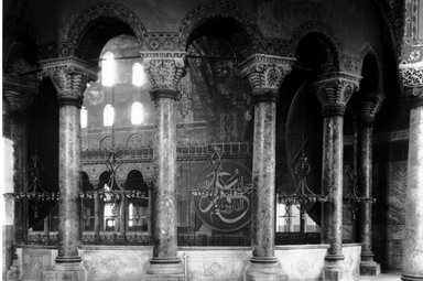 <em>"St. Sophia, Istanbul, Turkey, 1914"</em>, 1914. Bw copy print 6.25x9in, 6.25 x 9.125 in. Brooklyn Museum, Goodyear. (Photo: Brooklyn Museum, S03i1196c01.jpg