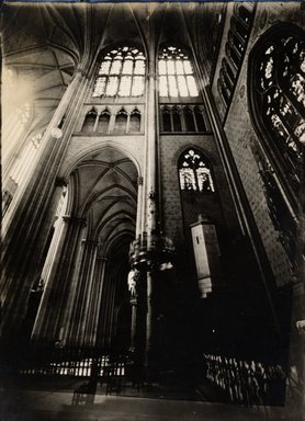 <em>"St. Pierre [?], Beauvais, France, n.d."</em>. Bw photographic print 5x7in, 5 x 7 in. Brooklyn Museum, Goodyear. (Photo: Brooklyn Museum, S03i1224v01.jpg