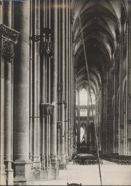 <em>"Notre Dame, Paris, France, n.d."</em>. Bw photographic print 5x7in, 5 x 7 in. Brooklyn Museum, Goodyear. (Photo: Brooklyn Museum, S03i1243v01.jpg