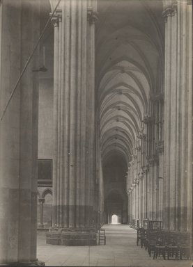 <em>"Cathedral [?], Rouen, France, n.d."</em>. Bw photographic print 5x7in, 5 x 7 in. Brooklyn Museum, Goodyear. (Photo: Brooklyn Museum, S03i1248v01.jpg