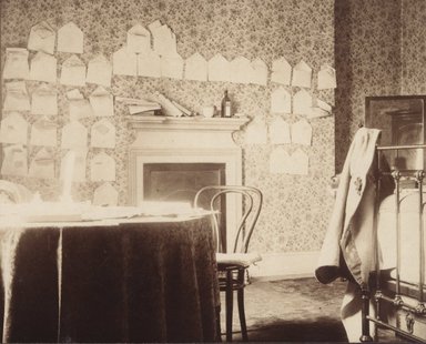 <em>"Interior, Unknown city, Italy, 1905[ca]"</em>, 1905[ca]. Bw photographic print. Brooklyn Museum, Goodyear. (Photo: Brooklyn Museum, S03i1297v01.jpg