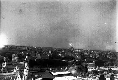 <em>"Paris Exposition: Tour du Monde, aerial view, Paris, France, 1900"</em>, 1900. Glass negative 5x7in, 5 x 7 in. Brooklyn Museum, Goodyear. (Photo: Brooklyn Museum, S03i1314n01a.jpg