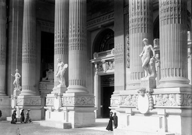 <em>"Paris Exposition: Grand Palais, Paris, France, 1900"</em>, 1900. Glass negative 5x7in, 5 x 7 in. Brooklyn Museum, Goodyear. (Photo: Brooklyn Museum, S03i1365n01a.jpg