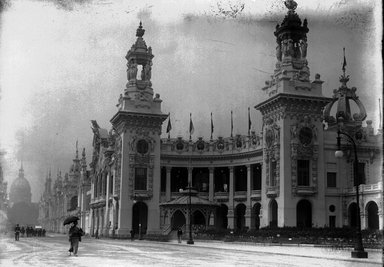 <em>"Paris Exposition: Palace of Decorative Arts, Paris, France, 1900"</em>, 1900. Glass negative 5x7in, 5 x 7 in. Brooklyn Museum, Goodyear. (Photo: Brooklyn Museum, S03i1394n01a.jpg