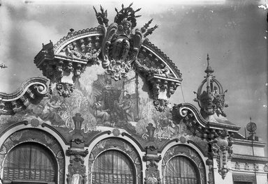 <em>"Paris Exposition: Palace of Decorative Arts, Paris, France, 1900"</em>, 1900. Glass negative 5x7in, 5 x 7 in. Brooklyn Museum, Goodyear. (Photo: Brooklyn Museum, S03i1398n01.jpg