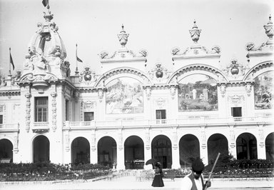 <em>"Paris Exposition: Palace of Decorative Arts, Paris, France, 1900"</em>, 1900. Glass negative 5x7in, 5 x 7 in. Brooklyn Museum, Goodyear. (Photo: Brooklyn Museum, S03i1418n01.jpg