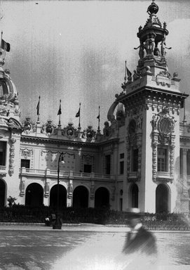 <em>"Paris Exposition: Palace of Decorative Arts, Paris, France, 1900"</em>, 1900. Glass negative 5x7in, 5 x 7 in. Brooklyn Museum, Goodyear. (Photo: Brooklyn Museum, S03i1420n01a.jpg