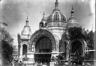 <em>"Paris Exposition: Palace of Metallurgy and Mines, Paris, France, 1900"</em>, 1900. Glass negative 5x7in, 5 x 7 in. Brooklyn Museum, Goodyear. (Photo: Brooklyn Museum, S03i1435n01a.jpg