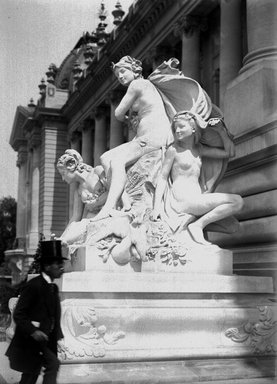 <em>"Paris Exposition: Petit Palais, Paris, France, 1900"</em>, 1900. Glass negative 5x7in, 5 x 7 in. Brooklyn Museum, Goodyear. (Photo: Brooklyn Museum, S03i1441n01a.jpg