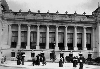 <em>"Paris Exposition: Petit Palais, Paris, France, 1900"</em>, 1900. Glass negative 5x7in, 5 x 7 in. Brooklyn Museum, Goodyear. (Photo: Brooklyn Museum, S03i1443n01a.jpg