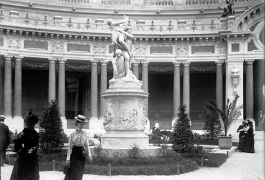 <em>"Paris Exposition: Petit Palais, Paris, France, 1900"</em>, 1900. Glass negative 5x7in, 5 x 7 in. Brooklyn Museum, Goodyear. (Photo: Brooklyn Museum, S03i1447n01a.jpg