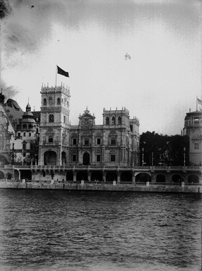 <em>"Paris Exposition: Spanish Pavilion, Paris, France, 1900"</em>, 1900. Glass negative 5x7in, 5 x 7 in. Brooklyn Museum, Goodyear. (Photo: Brooklyn Museum, S03i1468n01a.jpg