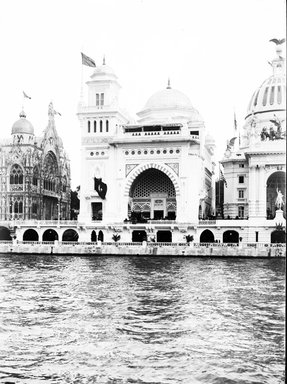 <em>"Paris Exposition: Turkish Pavilion, Paris, France, 1900"</em>, 1900. Glass negative 5x7in, 5 x 7 in. Brooklyn Museum, Goodyear. (Photo: Brooklyn Museum, S03i1485n01a.jpg