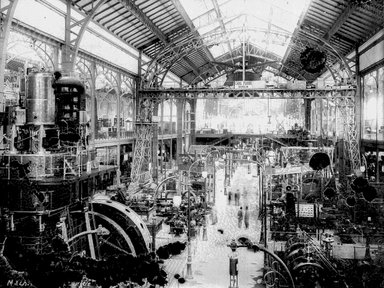 <em>"Paris Exposition: Palace of Electricity, Paris, France, 1900"</em>, 1900. Glass negative 3.25x4.25in, 3.25 x 4.25 in. Brooklyn Museum, Goodyear. (Photo: Brooklyn Museum, S03i1536n01a.jpg