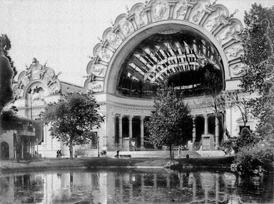 <em>"Paris Exposition: Palace of Optics, Paris, France, 1900"</em>, 1900. Glass negative 3.25x4.25in, 3.25 x 4.25 in. Brooklyn Museum, Goodyear. (Photo: Brooklyn Museum, S03i1540n01a.jpg