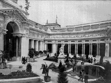 <em>"Paris Exposition: Petit Palais, Paris, France, 1900"</em>, 1900. Glass negative 3.25x4.25in, 3.25 x 4.25 in. Brooklyn Museum, Goodyear. (Photo: Brooklyn Museum, S03i1546n01a.jpg